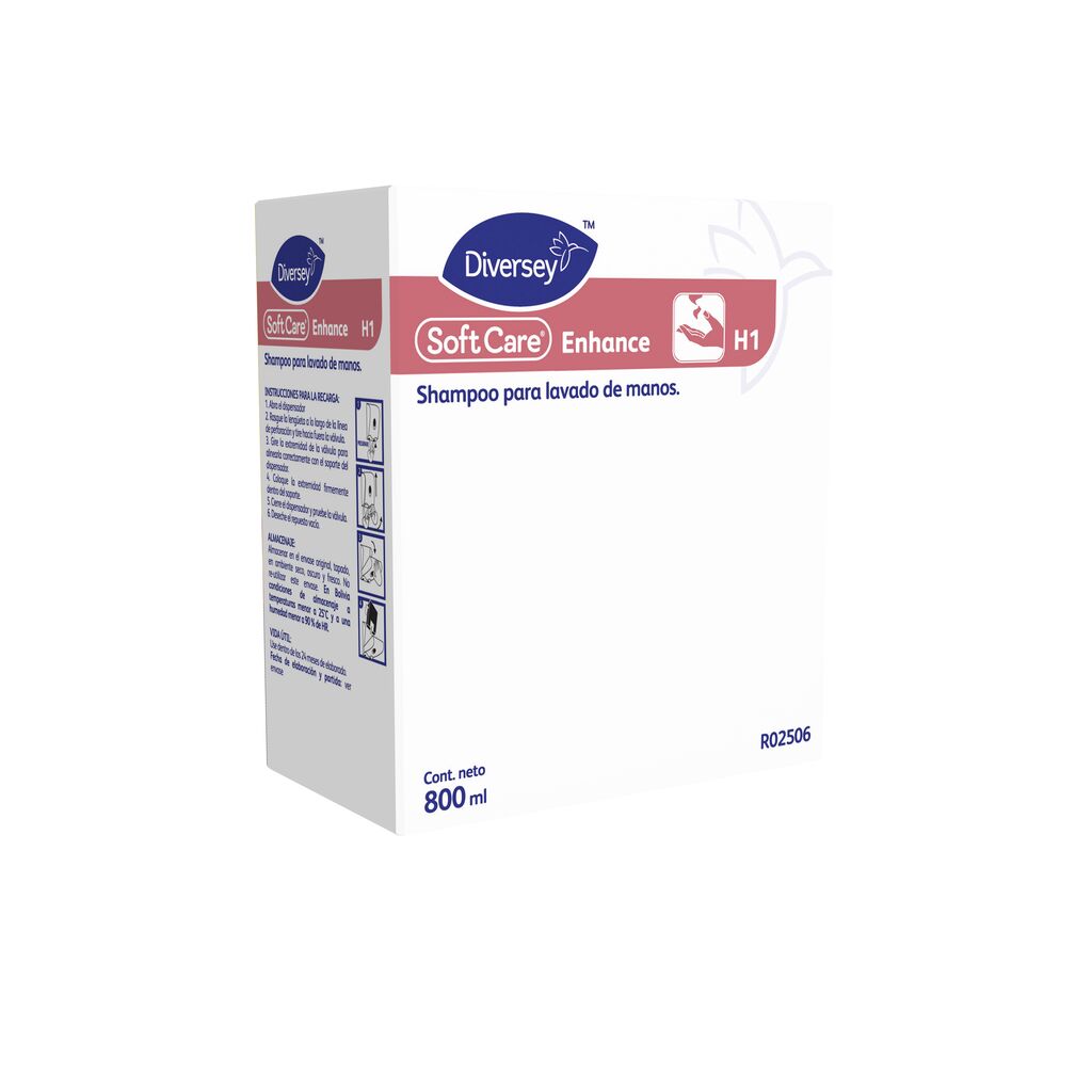 SOFTCARE ENHANCE 6x800ml - JABÓN PARA EL LAVADO DE MANOS